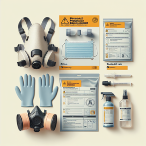 proper PPE and sample collection equipment for safe asbestos sampling before laboratory submission